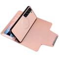 Miniatyrbillede 2 af 8: SKALO Samsung S23 Plus DOLIZMA 2 i 1 magnetisk pungetui - Rosa guld