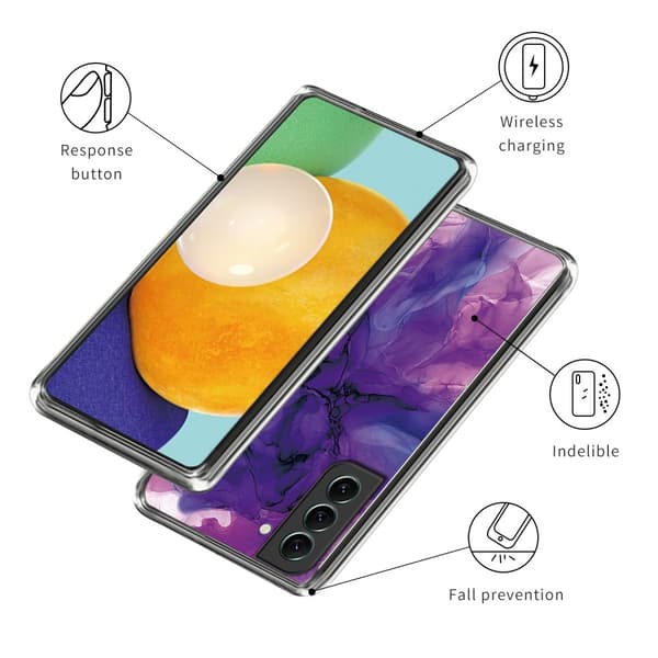 SKALO Samsung S23 Plus Marmori TPU kuori - #5