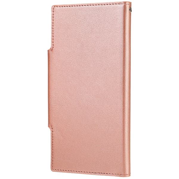 SKALO Samsung S23 Ultra DOLIZMA 2 i 1 Magnet Plånboksfodral - Roséguld