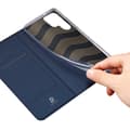 Miniatyrbillede 6 af 10: DUX DUCIS Samsung S23 Ultra Skin Pro Series Flip Cover - Blå