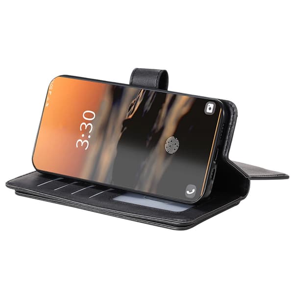 SKALO Samsung S23 Ultra 10-RUM Flip Cover - Sort