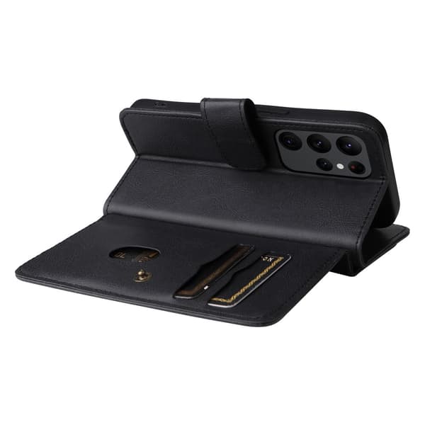 SKALO Samsung S23 Ultra 10-RUM Flip Cover - Sort