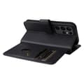 Miniatyrbillede 6 af 11: SKALO Samsung S23 Ultra 10-RUM Flip Cover - Sort