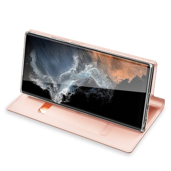 DUX DUCIS Samsung S23 Ultra Skin Pro Series Flip Cover - Pink
