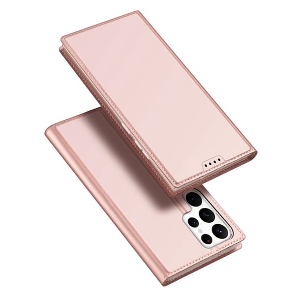 DUX DUCIS Samsung S23 Ultra Skin Pro Series Flip Cover - Pink