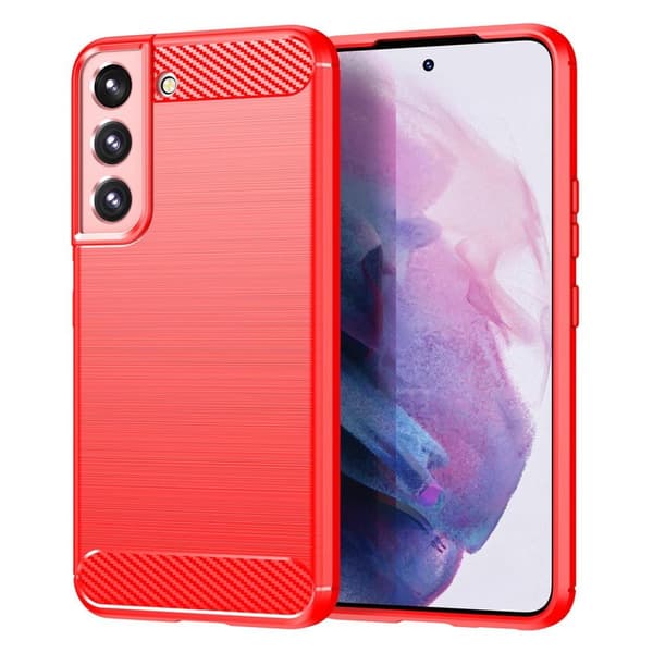 SKALO Samsung S23 Armor Carbon Stødsikker TPU-cover