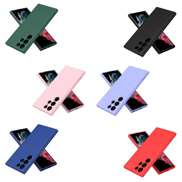 SKALO Samsung S23 Ultra Ultratynd TPU-skal