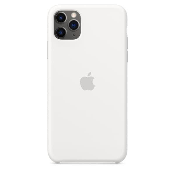 Apple Silicone Case för iPhone 11 Pro Max - Vit