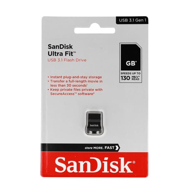 SanDisk 64GB Ultra Fit USB 3.1