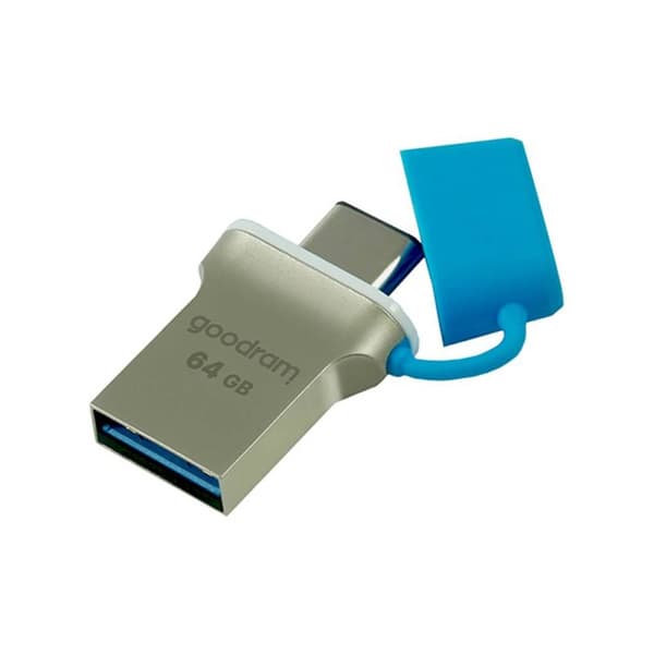GOODRAM 64GB ODD3 PenDrive USB 3.0 + Type C OTG - Sininen