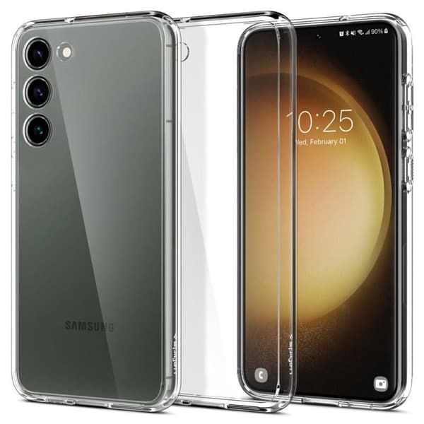 Spigen Ultra Hybrid cover Samsung Galaxy S23 - Crystal clear
