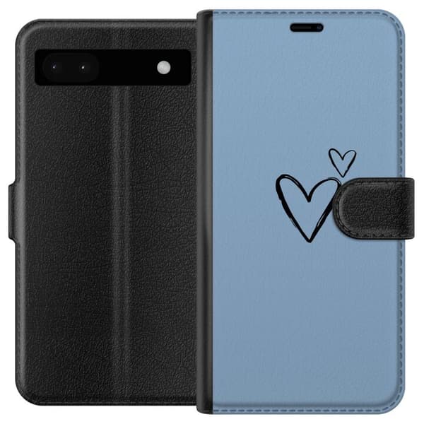 Google Pixel 6a Lommeboketui Hjertet