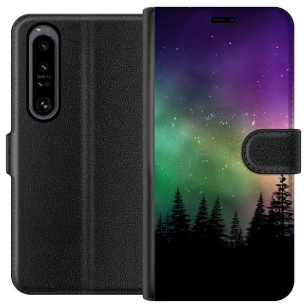 Sony Xperia 1 IV Lompakkokotelo Revontulet