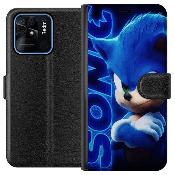 Xiaomi Redmi 10C Tegnebogsetui Sonic the Hedgehog