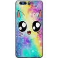 Miniatyrbillede 1 af 3: Huawei P10 Gennemsigtig cover Sød Kat Galaxy