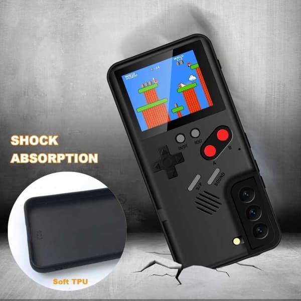 Samsung S22 Plus Klassisk Gameboy Skal Färgskärm | 36st Små Spel