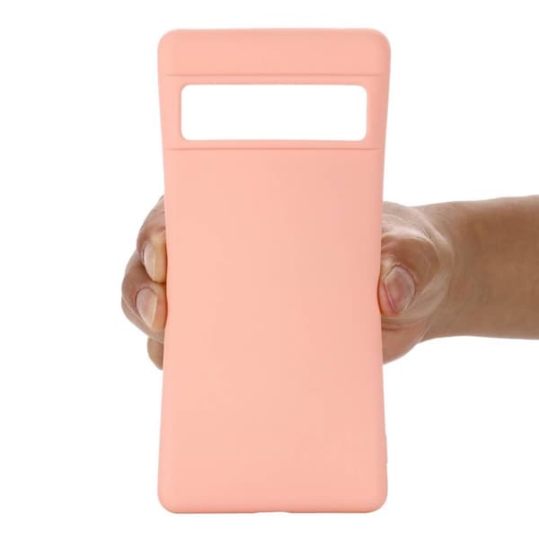 Liquid silikondeksel Google Pixel 7A - Pink
