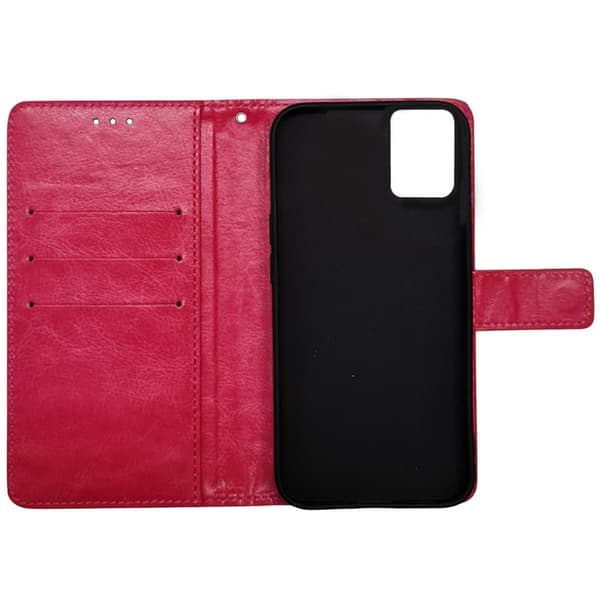 Mobil lommebok 3-kort Motorola Moto G13 - Rosa