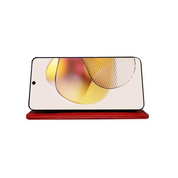 Wallet cover 3-kort Motorola Moto G73 - Rød