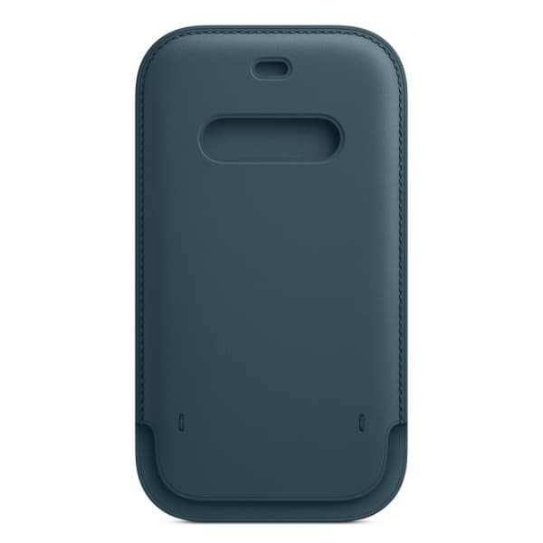Apple iPhone 12/12 Pro Original Läderfodral med MagSafe – Östersjöblå