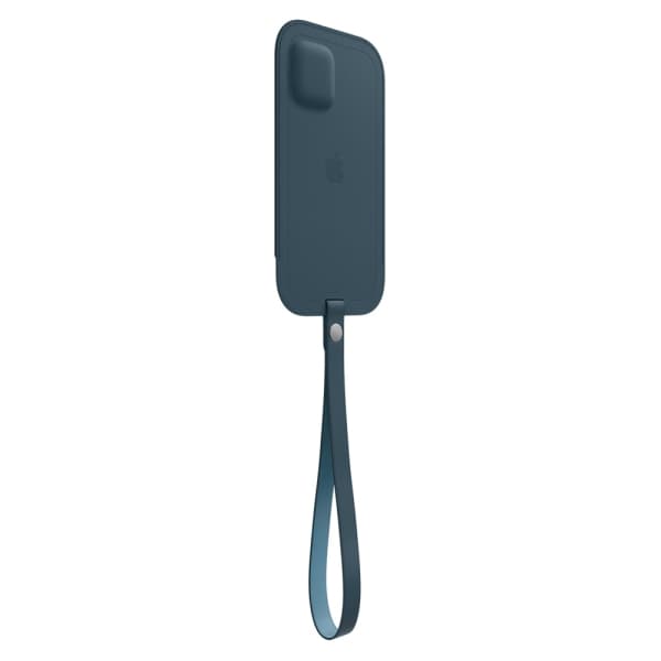 Apple iPhone 12/12 Pro Original Läderfodral med MagSafe – Östersjöblå