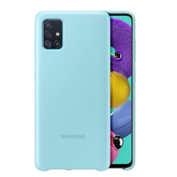 Coque - Samsung - Galaxy A51 - Semi-rigid - Soft Touch - Blå Turkos