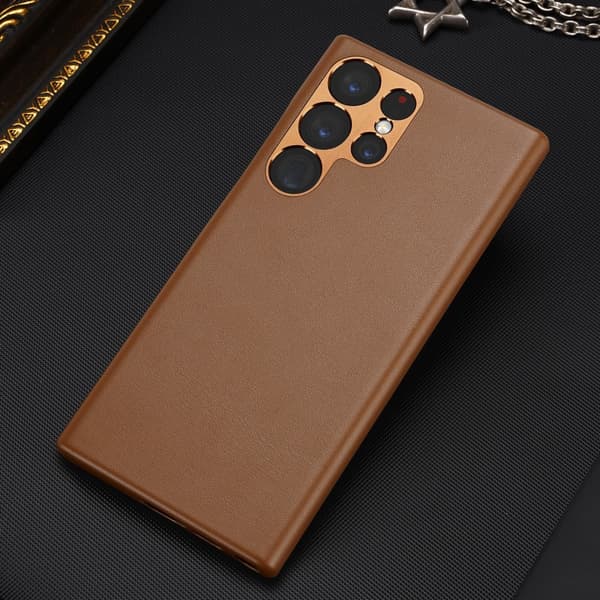 DUX DUCIS Samsung Galaxy S23 Ultra Cover Grit Series Brun