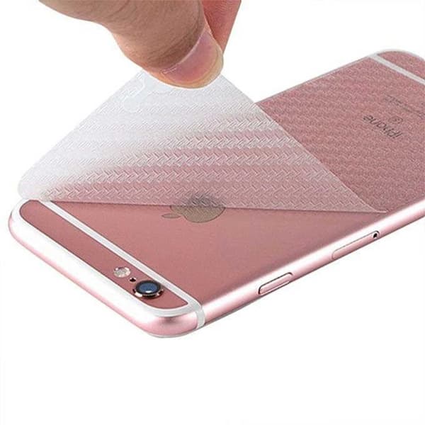 iPhone katso suojakalvo selkähiilikuituvinyyliholle