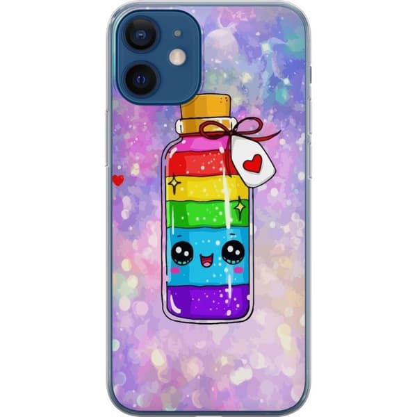 Apple iPhone 12  Genomskinligt Skal Unicorn Drops