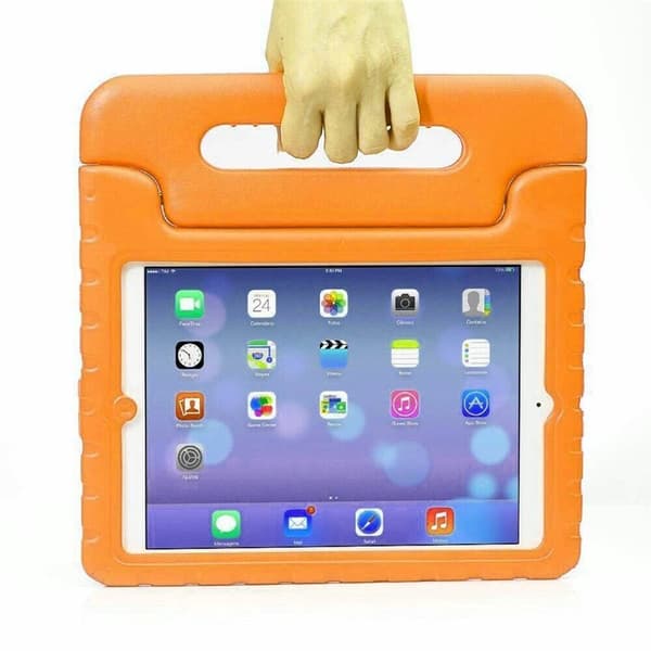 EVA deksel med håndtak Apple iPad 2/3/4 9.7 - Oransje
