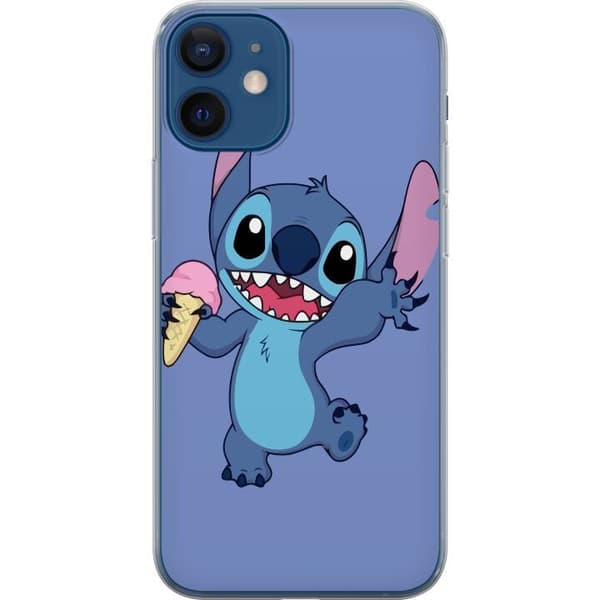 Apple iPhone 12 mini Gennemsigtig cover Lykkelig Stitch