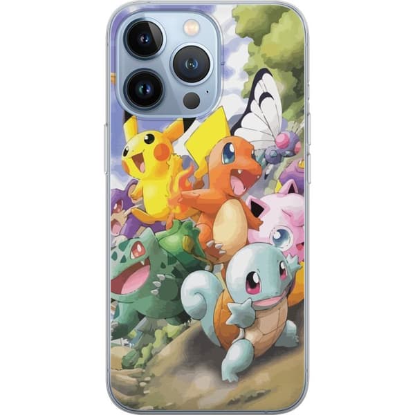 Apple iPhone 13 Pro Genomskinligt Skal Pokemon | CDON