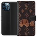 Miniatyrbilde 1 av 3: Apple iPhone 12 Pro Max Lommeboketui Teddy Trist LV Glad