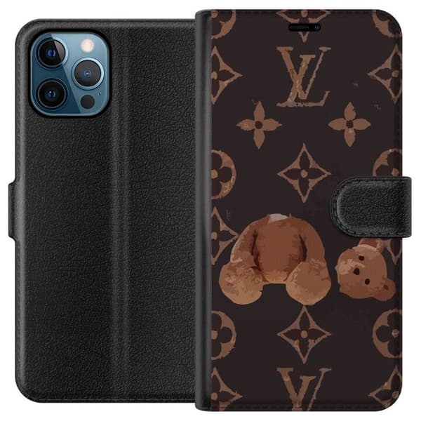Apple iPhone 12 Pro Max Lommeboketui Teddy Trist LV Glad