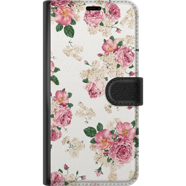 Apple iPhone 12  Tegnebogsetui Retro Blomster