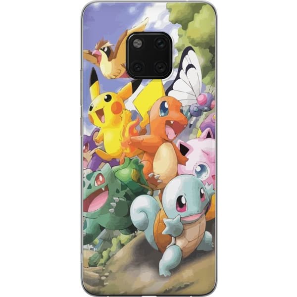 Huawei Mate 20 Pro Läpinäkyvä kuori Pokemon