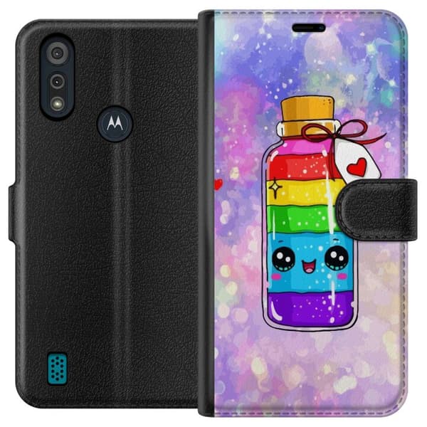 Motorola Moto E6i Lommeboketui Unicorn Drops