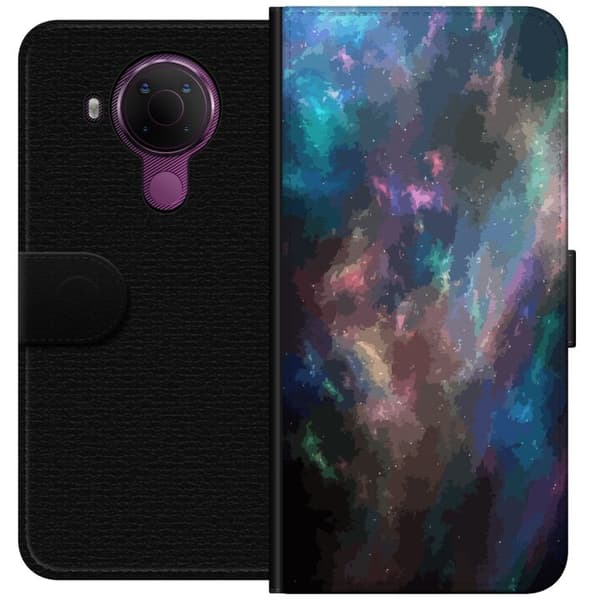 Nokia 5.4 Tegnebogsetui Galakse Marmor