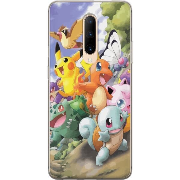 OnePlus 7 Pro Genomskinligt Skal Pokemon
