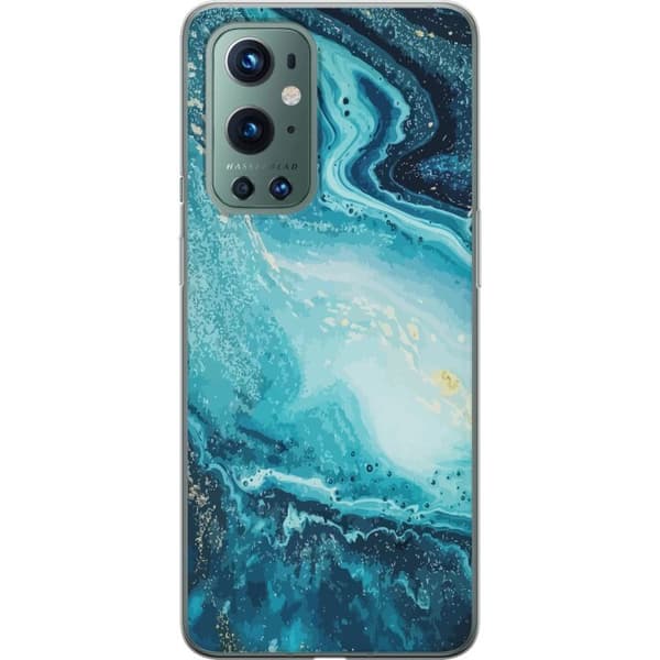OnePlus 9 Pro Genomskinligt Skal Konstmönster