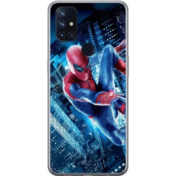 OnePlus Nord N10 5G Genomskinligt Skal Spiderman