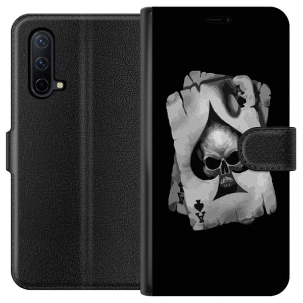 OnePlus Nord CE 5G Lommeboketui Hodeskall Kortspill