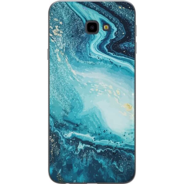 Samsung Galaxy J4+ Gjennomsiktig deksel Kunstmønster