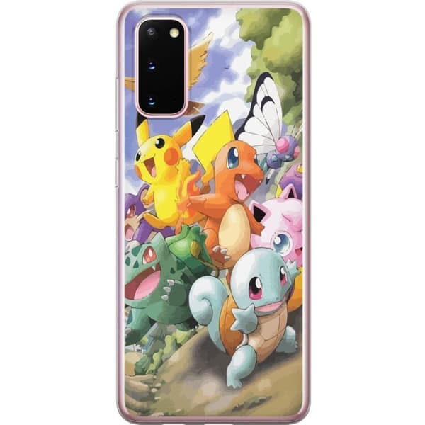 Samsung Galaxy S20 Gennemsigtig cover Pokemon