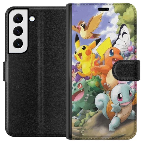 Samsung Galaxy S22 5G Lompakkokotelo Pokemon