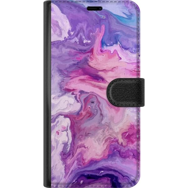 Xiaomi 11T Lommeboketui Marmor Lilla