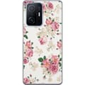 Miniatyrbillede 1 af 3: Xiaomi 11T Pro Gennemsigtig cover Retro Blomster