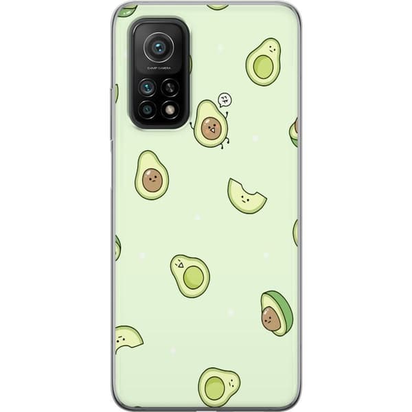 Xiaomi Mi 10T Pro 5G Gennemsigtig cover Glad Avocado
