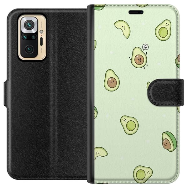 Xiaomi Redmi Note 10 Pro Plånboksfodral Glad Avokado