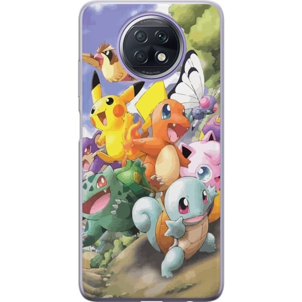 Xiaomi Redmi Note 9T Gennemsigtig cover Pokemon